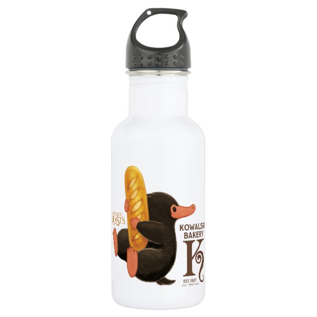 Kowalski Bakery - Niffler With Bread 532 Ml Water Bottle (Front)