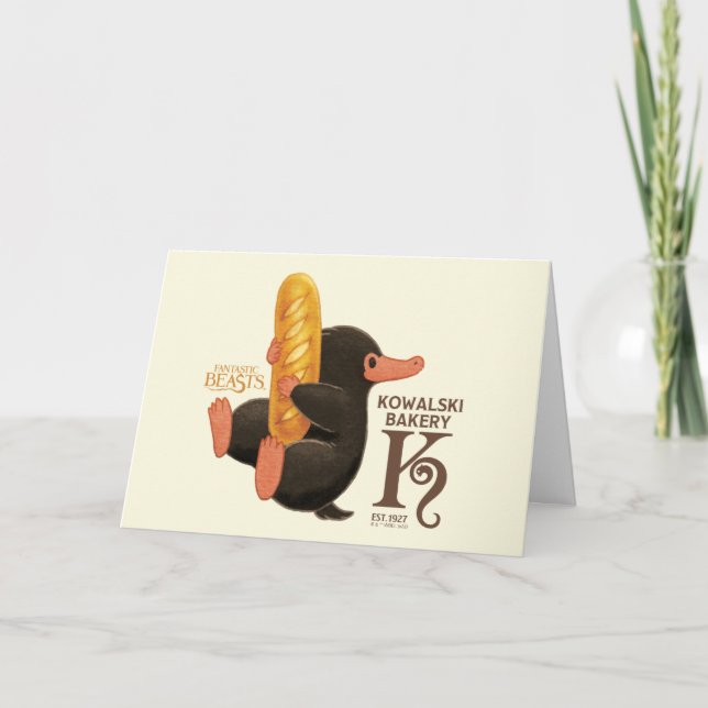 Kowalski Bakery - Niffler With Bread Card (Front)