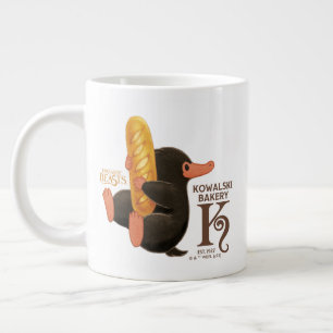 Kowalski Bakery - Niffler With Bread Large Coffee Mug