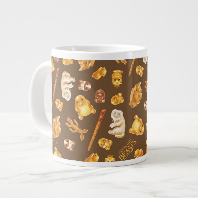 Kowalski Bakery Toss Pattern Large Coffee Mug (Front Left)
