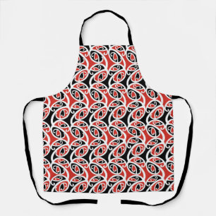 Kowhaiwhai Mangopare Maori Tribal Pattern Apron