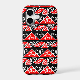 Kowhaiwhai Traditional Maori Koru Pattern