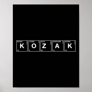 Kozak - Funny Ukrainian Patriot Shirt Retro Ukrain Poster