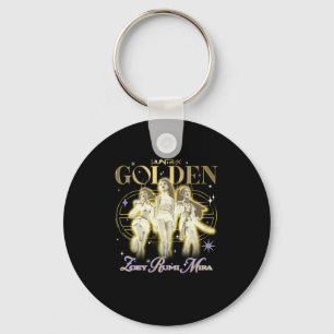 Kp Demon Hunters Halloween Huntrix Golden Trio Ste Key Ring