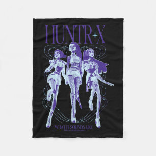 Kp Demon Hunters Halloween Huntrix What It Sounds Fleece Blanket