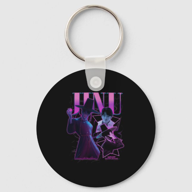Kp Demon Hunters Halloween Jinu Showcase Y2k Style Key Ring (Front)