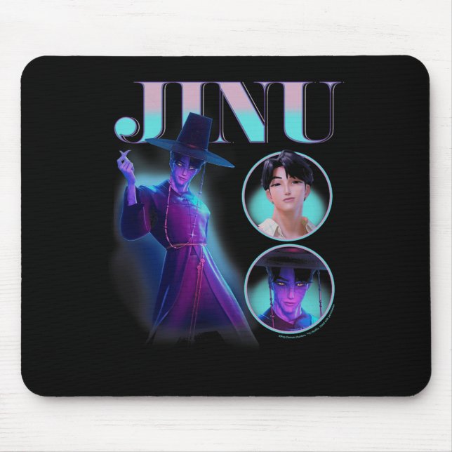 Kp Demon Hunters Halloween Jinu Y2k Style Showcase Mouse Mat (Front)