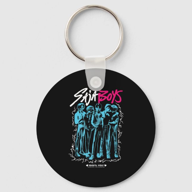 Kp Demon Hunters Halloween Saja Boys 1000% You! St Key Ring (Front)