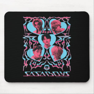 Kp Demon Hunters Halloween Saja Boys Heart Shapes  Mouse Mat