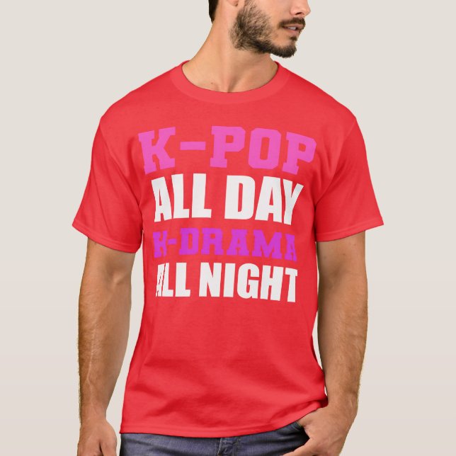 Kpop Allday Moviegoer Gift girl T-Shirt (Front)