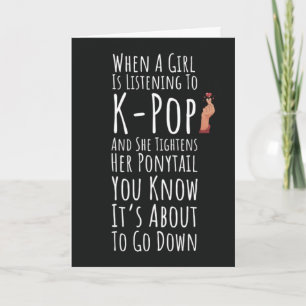 Kpop Cards For Girls Teen Korean Music For Her