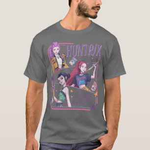 Kpop Demon Hunters Huntri gift family T-Shirt