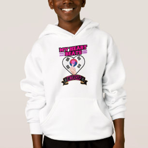 KPop Heart Korea Flag Hand Symbol Music Design