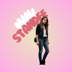 Kpop Idol Birthday Fancafe Style Photo Sculpture