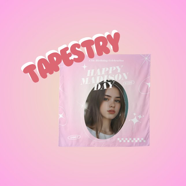 Kpop Idol Birthday Fancafe Style Tapestry (Creator Uploaded)