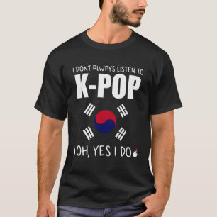 Kpop Korean Pop Merchandise South Korea Gift T-Shirt