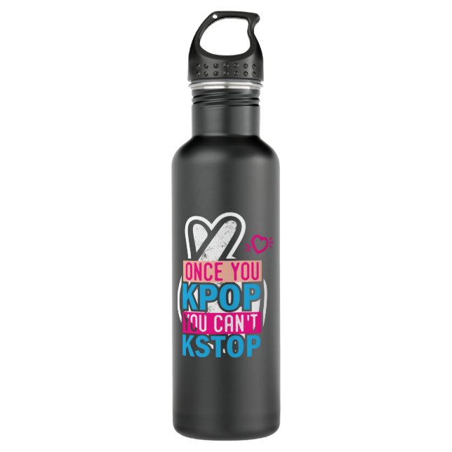 Kpop Kpop Clothing Kpop Music Kpop  710 Ml Water Bottle (Front)