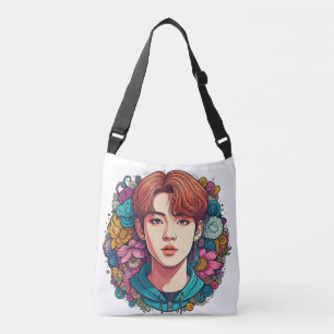 kpop kpopfan kpopfanart kpopidol kpopdrawing kpopi crossbody bag