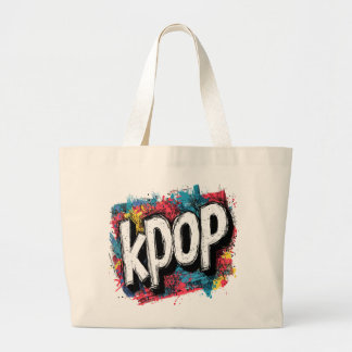 “KPOP” LARGE TOTE BAG