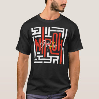KPOP STRAY KIDS OFFICIAL LOGO MIROH   T-Shirt