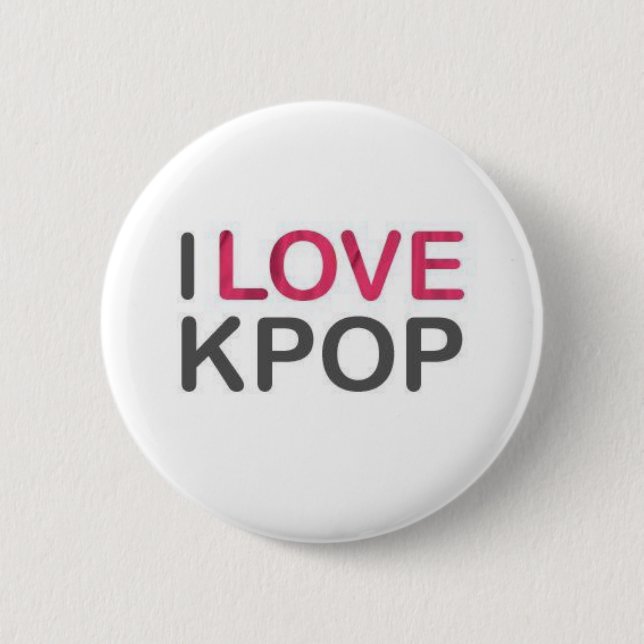 Kpop Supreme~! 6 Cm Round Badge (Front)
