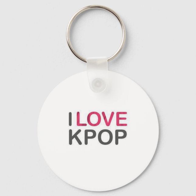 Kpop Supreme~! Key Ring (Front)