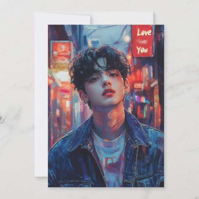 KPop Valentine Card (Front)