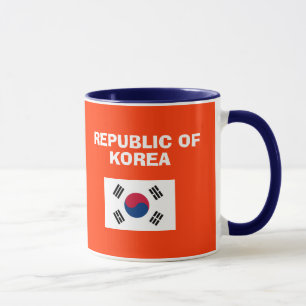 KR South Korea* Country Code Mug