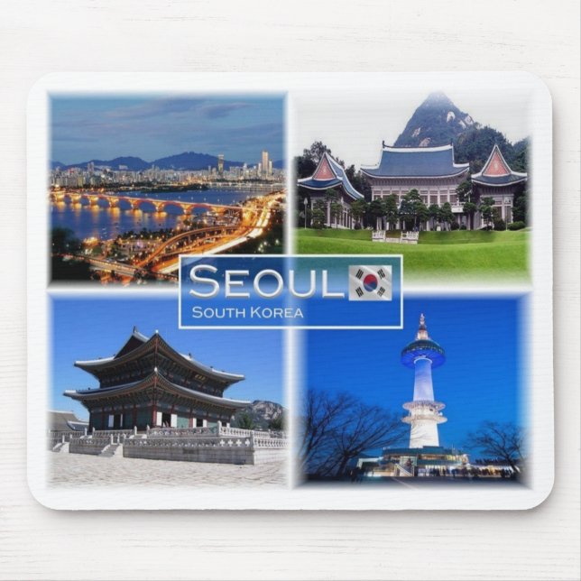 KR South Korea - Seoul - Mouse Mat (Front)
