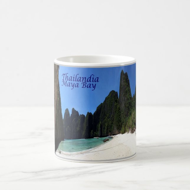Krabi - Maya Bay - Thailand - Coffee Mug (Center)