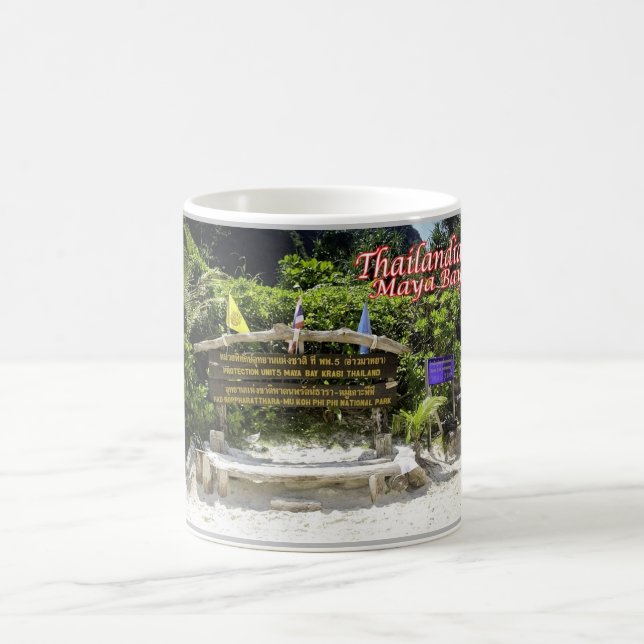 Krabi - Maya Bay - Thailand - Coffee Mug (Center)