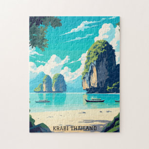 Krabi Thailand Beach Paradise Travel Jigsaw Puzzle