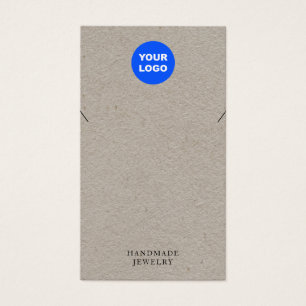 Kraft Add Logo Necklace Bracelt  Display Card