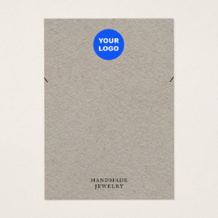 Kraft Add Logo Necklace Bracelt  Display Card