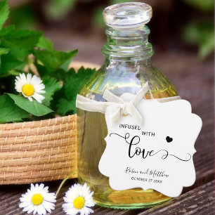 Kraft, Infused with Love, Modern Favour Tags