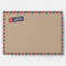 Kraft Paper Airmail Envelope