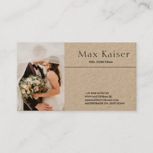 kraft paper Business card