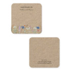 Kraft Paper Earring Display  | Wildflower Floral 