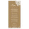 Kraft Paper Wedding : Menu Cards
