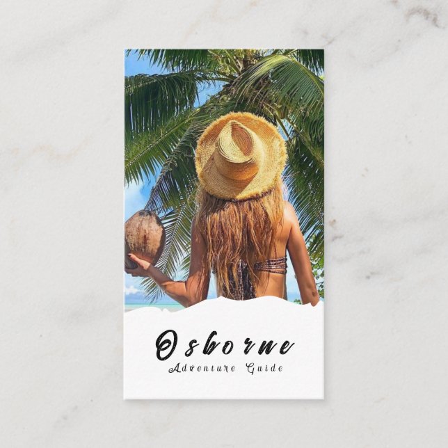 Kraft Rocky Mountain Adventure Guide Business Card (Front)