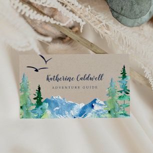 Kraft Rocky Mountain Adventure Guide Business Card