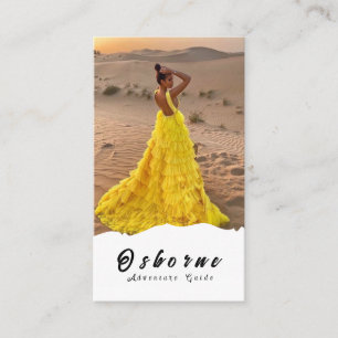 Kraft Rocky Mountain Adventure Guide Business Card