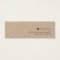 Kraft Script Stud Earring Jewelry Display Card
