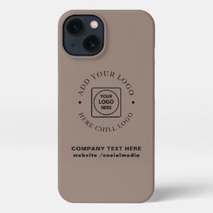 Kraft Style Custom Business Logo iphone case