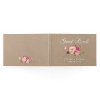 Kraft Watercolor Floral Pink Blush Wedding