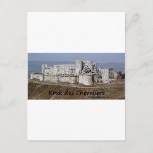 Krak Des Chevaliers, a Crusader Castle Postcard