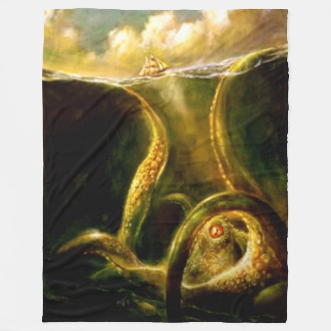 KRAKEN 2 FLEECE BLANKET (Front)