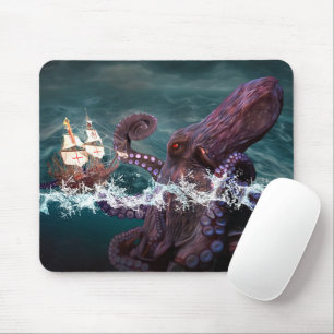 Kraken (2) mouse mat