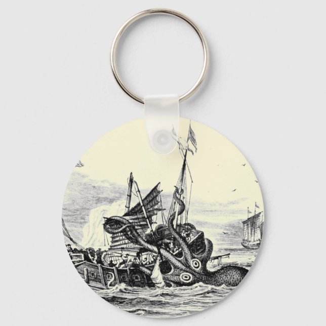 Kraken Attack! Keychain (Front)