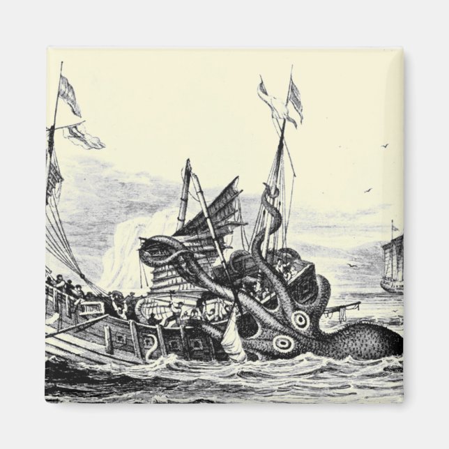 Kraken Attack! Magnet (Front)